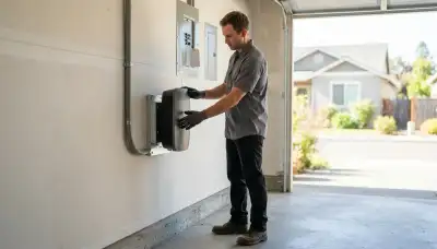 Electric vehicle charger installation with dedicated circuit and conduit in Santa Rosa, CA