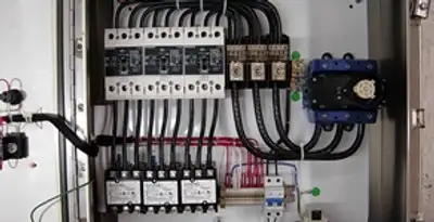 Electrical panel installation with organized circuit breakers and wiring in Santa Rosa, CA