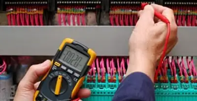 electrical service showing professional testing and troubleshooting of electrical panel by licensed electricians in Santa Rosa, CA