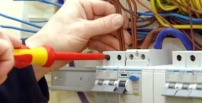 electrician services performing professional electrical panel wiring and connections in Santa Rosa, CA
