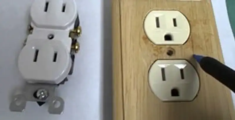 gfc outlets service showing professional installation of ground fault circuit interrupter outlets in Santa Rosa, CA