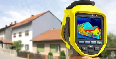 home energy audit service performing exterior thermal inspection to identify energy loss in Santa Rosa, CA