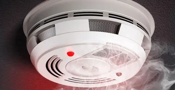 Installed smoke detector providing reliable fire detection in Santa Rosa, CA