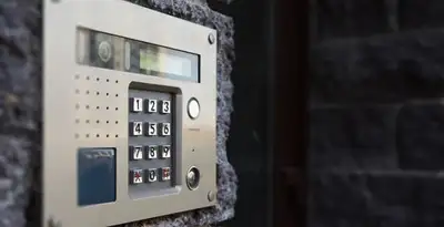 intercom system for home installation services with secure entry communication panel in Santa Rosa, CA