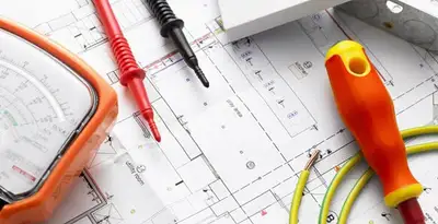 licensed electrician planning and testing electrical systems using professional tools in Santa Rosa, CA