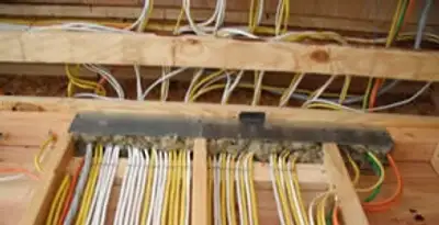 new construction wiring services with organized electrical rough-in performed by licensed electricians in Santa Rosa, CA