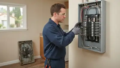 Electrical panel upgrade for an older Kenwood, CA home by a licensed electrician