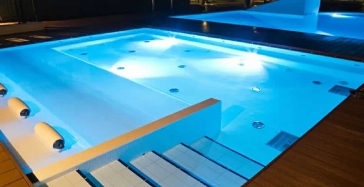 pool light installation and repair services providing modern illuminated pool lighting in Santa Rosa, CA