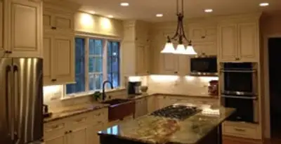 Recessed lighting installation enhancing interior lighting by professional electricians in Santa Rosa, CA