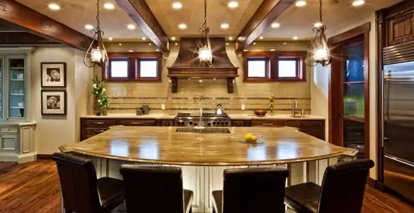 Finished recessed lighting installation providing balanced indoor lighting in Santa Rosa, CA