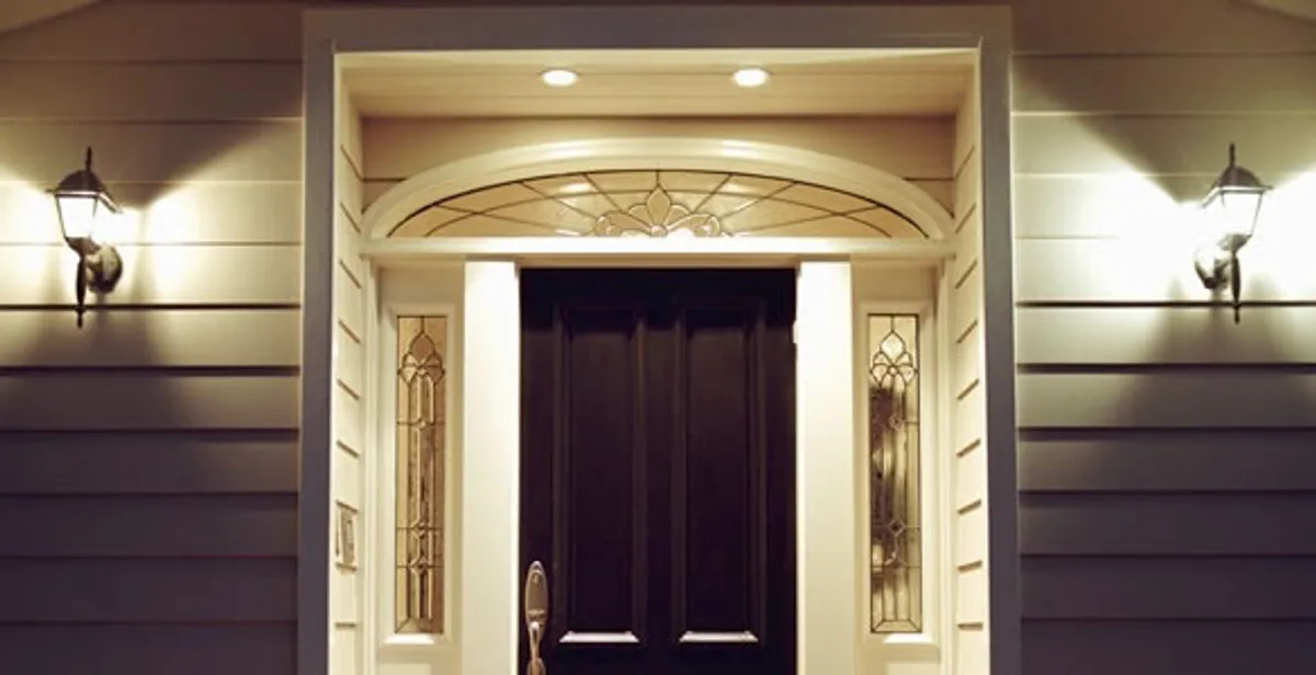 security light installation services with professionally installed entryway lighting in Santa Rosa, CA